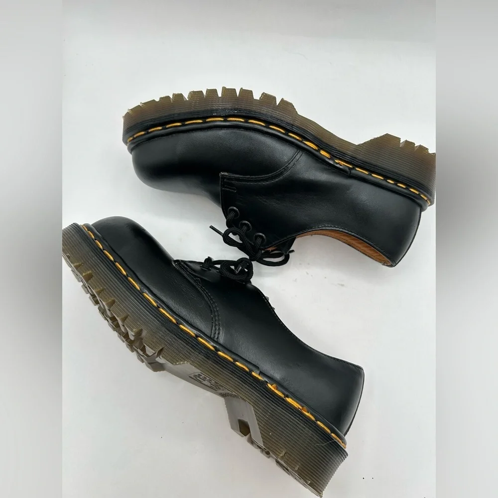 NEW VTG RARE 90s DR MARTENS 1925 3 EYE OXFORD BOOT MADE IN ENGLISH SZ 6 SHOE - Picture 9 of 15